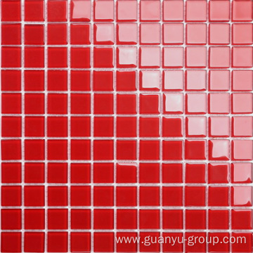 Pure Red Color Mosaic